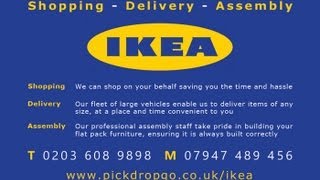 IKEA BESTA FRAMSTA Assembly Instruction Video PICKDROPGO [upl. by Starobin]