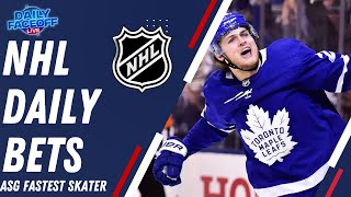 NHL All Star Game Skills Competition Predictions  Daily Faceoff Live [upl. by Iosep]