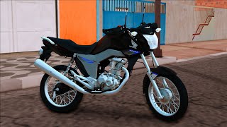 FAN 160 PRETA 2019 MONTADINHARONCO  GTA SAN  ANDROIDPC FRACO [upl. by Ztnaj]