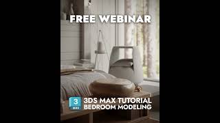 3ds MAx Tutorial Bedroom Modeling [upl. by Lyons]