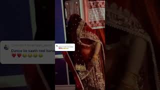 Bridal Lehenga dance ❤️ birdal ytshorts song comedyshorts love comedyvideos music bollwood [upl. by Aitret843]