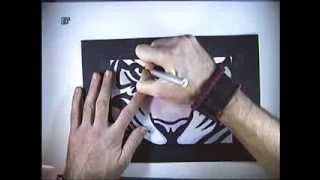 How To Cut a Stencil EASILY [upl. by Krakow94]