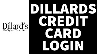 Dillards Credit Card Login Tutorial 2022 [upl. by Elcin]