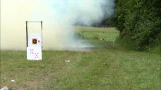 Exploding Target with 300 Winchester Magnum and Hot 110Grain VMax Bullet [upl. by Strander77]