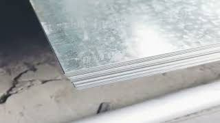 35MM Galvanized Steel Sheet 4x8 Dx51d Hot Dip Galvanized Steel Plate [upl. by Innep858]