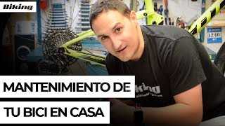 Mantenimiento de tu bici en casa  Mecánica [upl. by Gilroy]