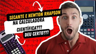 USEI MÉTODOS DE MATEMÁTICA AVANÇADA NA CALCULADORA E OLHA NO QUE DEU 😱📐 [upl. by Rehtae]