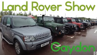 Gaydon Land Rover Show 31 July 2021 Defender Freelander Range Rover Classis L405 SVO [upl. by Fia931]