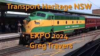 NSW Transport Heritage EXPO 2024 at Sydney Terminal and ride behind EMD 4201 from Hurstville [upl. by Cruickshank]