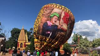 Fire Balloon Festival Taunggyi  Khun Tan Fire Balloon 2018 [upl. by Bonneau395]