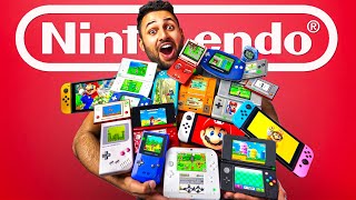 I bought every Nintendo Handheld EVER [upl. by Sup904]