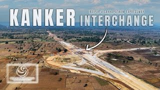 Raipur Visakhapatnam Expresway Kanker Interchange Dudhawa शामतरा✨ [upl. by Hasen]