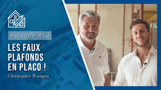 🏗 EPISODE 59  Les faux plafonds en placo [upl. by Ecinom]