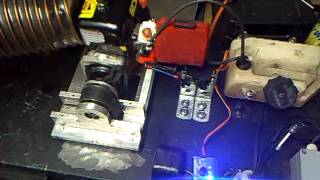 Inertia Dyno for CY Zenoah etc Automatic breakin test 22 [upl. by Modnar]