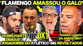 JOGADORES do ATLÉTICOMG REVOLTADOS MARCOS BRAZ LARGOU o AÇO APÓS O FLAMENGO SER CAMPEÃO [upl. by Tengler]