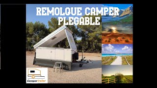 REMOLQUE CAMPER PLEGABLE [upl. by Nador438]