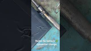 smartphone Redmi 5a battery bn34  connector change [upl. by Rabbi134]