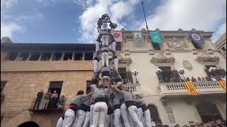 4de9f dels Castellers de Sants a Vilafranca [upl. by Montagna]