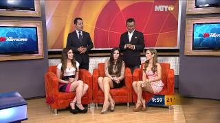 Fannia Lozano Cierre Las Noticias Monterrey 30Mar2013 Full HD [upl. by Sheeree]