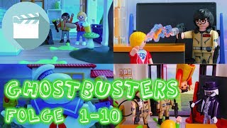 Ghostbusters Filme Deutsch  10 tolle Geistergeschichten für Kinder Compilation  Playmobil Film [upl. by Darej]