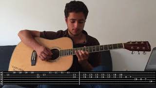 Octavio Mesa  Pelea con el diablo  Como tocar  Tab guitarra  cover [upl. by Neirol]