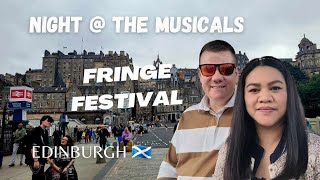 Night at the Musicals in Edinburgh Fringe Festival 2023Scotspinay Vlog [upl. by Alegnat]