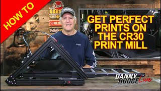 How to Get Perfect Prints on the Creality CR30 Print Mill [upl. by Sharai157]