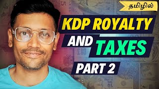 Amazon KDP Royalty and Taxes 🔥  Part 2 Tamizh [upl. by Cyprian]