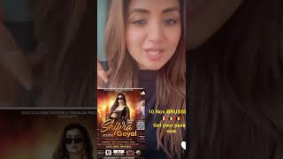 Shipra Goyal In italy Live show updates [upl. by Alesandrini]