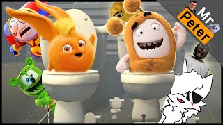 Toilet Mix 🔹 Sunny Bunnies amp Oddbods [upl. by Kovacev]