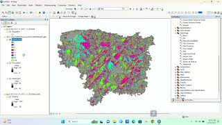 StreamRiver Order from a Digital Elevation Model DEM using ArcGIS [upl. by Banyaz75]