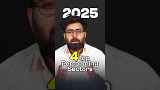 Top performing sector of 2025  InvestwithKabir  stockmarket sharemarket money [upl. by Wesley]