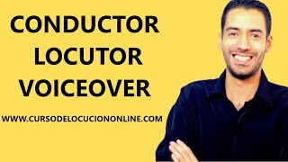 ✅ Diferencias Entre CONDUCTOR  LOCUTOR  VOICEOVER  voz locucion diccion oratoria [upl. by Eiznil]