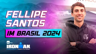 Fellipe Santos  Entrevistas Ironman Brasil 2024 [upl. by Einnaj]