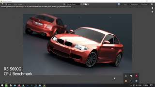 AMD Ryzen 5 5600G vs Intel i5 11500 Blender 3D Benchmark BMW Rendering [upl. by Nealon261]