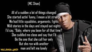 MC Shan  Left Me Lonely ft TJ Swan Lyrics [upl. by Arin991]