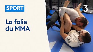 Le MMA un sport de combat en plein essor  quotles gens viennent se détendre et se défoulerquot [upl. by Harrat]