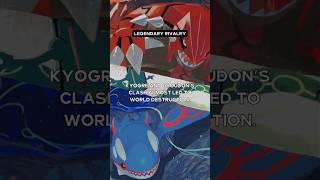 Kyogre vs Groudon Rayquaza Stopped Their Clash 🐉🌍 Kyogre Groudon Rayquaza Legendary [upl. by Politi]