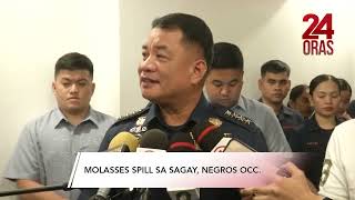 Molasses spill sa Sagay Negros Occidental  24 Oras [upl. by September]