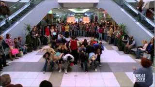 Glee Cast Safety Dance ft Kevin McHale Artie Abrams [upl. by Debo]