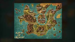 Inkarnate Timelapse  Ruins of Gilneas World of Warcraft map design [upl. by Yeliak305]