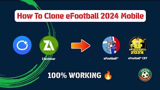 How To Clone eFootball Mobile amp Play Multiple Accounts In Same Device  eFootball Mobile Clone [upl. by Havot]