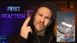 Reaction video Venjent Laser Grave reaction music dnb [upl. by Natsud]