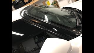 KG S2000  Gloss Black Vinyl Wrap the Windshield Trim [upl. by Garmaise]