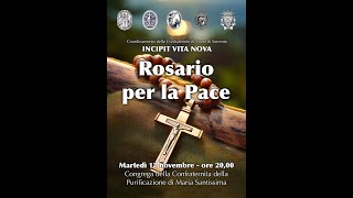 Rosario per la Pace  Mortora Piano di Sorrento 12112024 [upl. by Rennug]