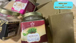 How to make Easy NEEM amp MULTANI MATTI SOAP IN 10MIN at HOMEHOW TO MAKE SOAP AT HOME [upl. by Atekan]