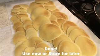 Quick Homemade Qatayef Dough Video 1 [upl. by Accebor]