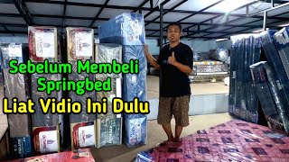 Sebelum Beli Kasur Springbed Merk Apa Yang Paling Bagus [upl. by Eduj]