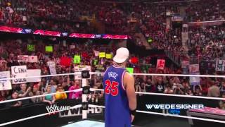 2012 WWE John Cena Returns As Doctor Of Thuganomics WWE RAW 03 12 12 HD [upl. by Ossie]