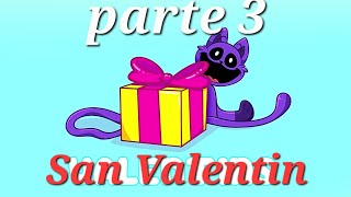 ♡San valentin♡ parte 3 cómic fandub en español smiling critters dogday x catnap [upl. by Akinej]